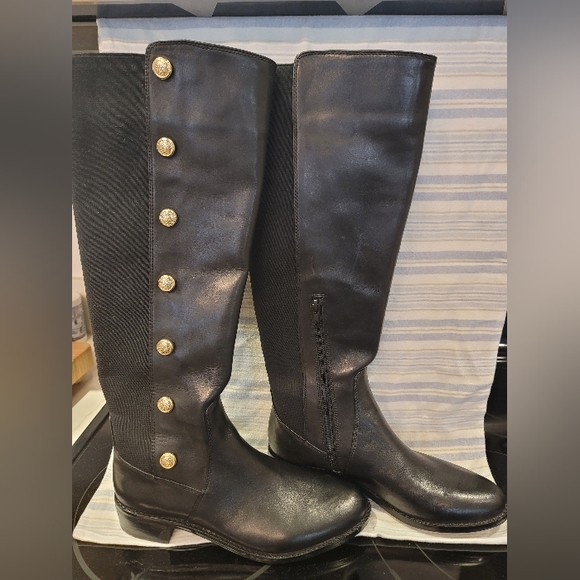 Vince Camuto Shoes - Vince Camuto Leather Jacilla 2 Tall Boots 6.5